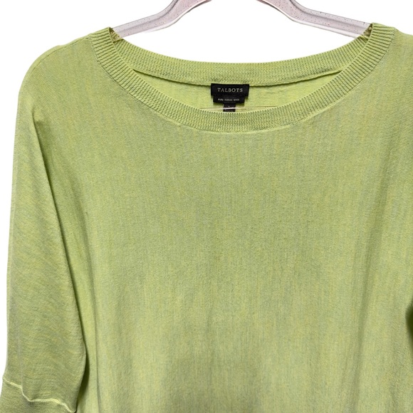 Talbots 100% Merino Wool Lagenlook Sweater - Picture 3 of 8